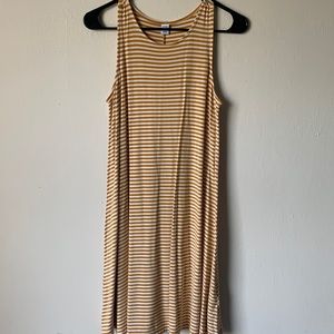 OLD NAVY YELLOW STRIPED DRESS